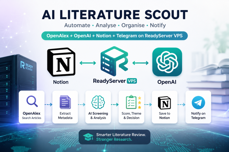 16 Ringgit Sebulan Untuk Bina Robot Literature – Bantu Urus Literature Review PhD